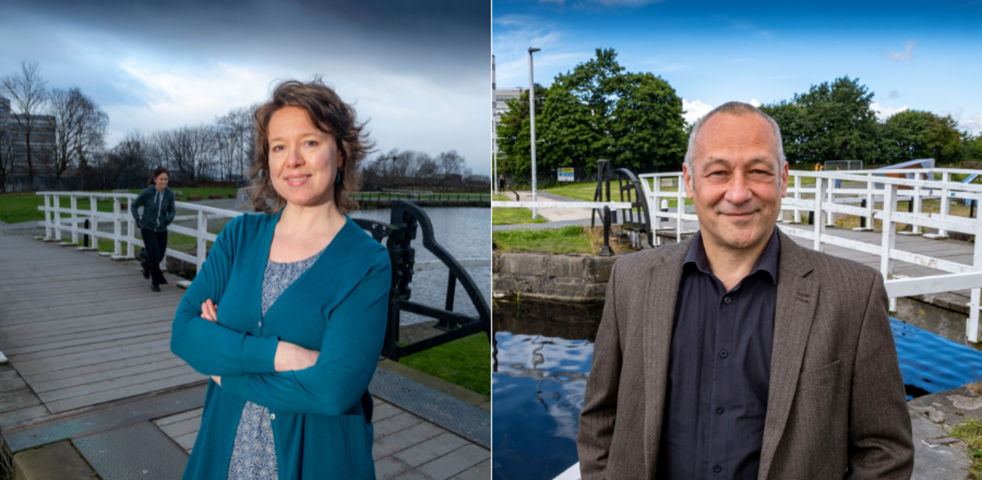 GCU researchers Dr Zoë Tieges and Professor Sebastien Chastin