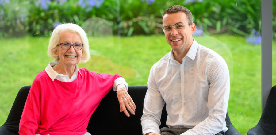 Mary Findlay and Shane Seeley