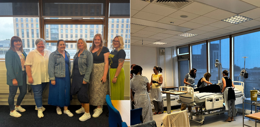 First cohort of Non-Medical Cystoscopy Advanced Clinical Nurse Specialists (ACNS) to complete a university approved post-graduate diploma (PgD) and staff training sexual health practitioners in the simulation centre