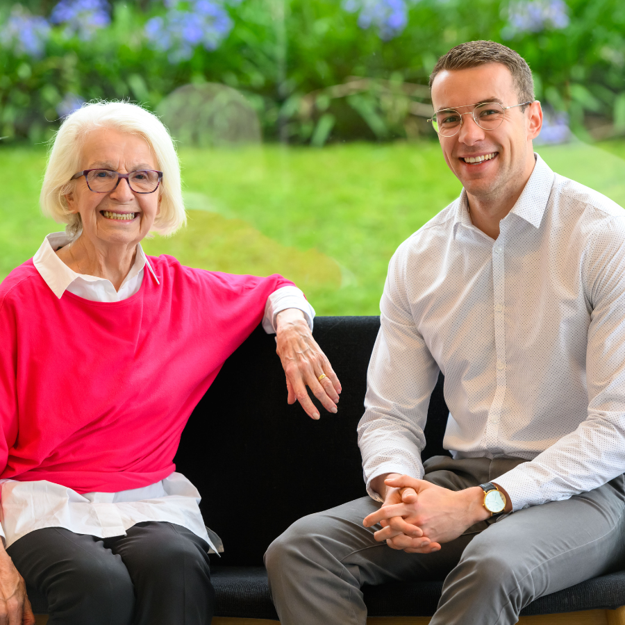 Mary Findlay and Shane Seeley