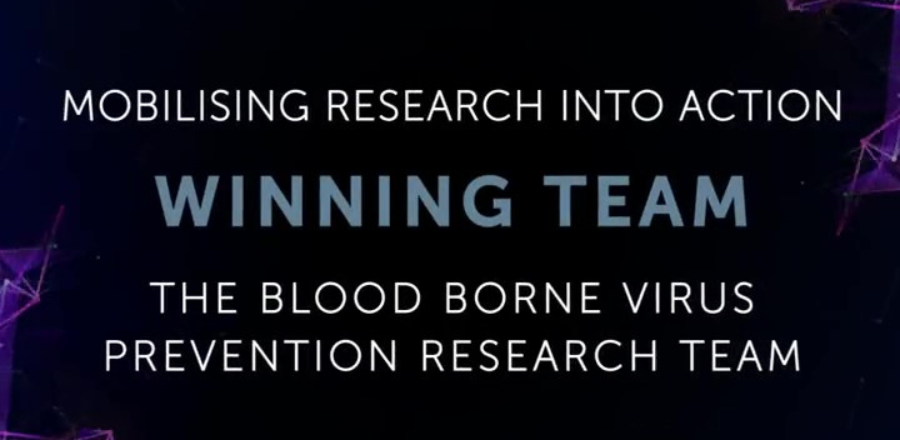 HIV and hepatitis C research features in a new Real Impact Awards Showcase Book.