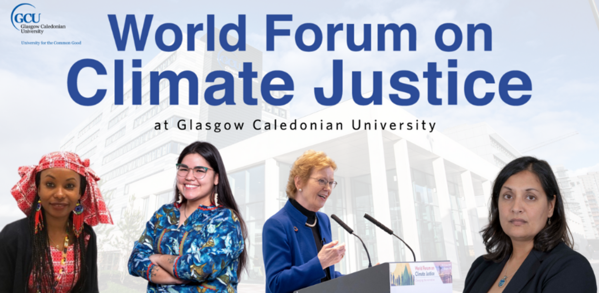 World Forum on Climate Justice at Glasgow Caledonian University