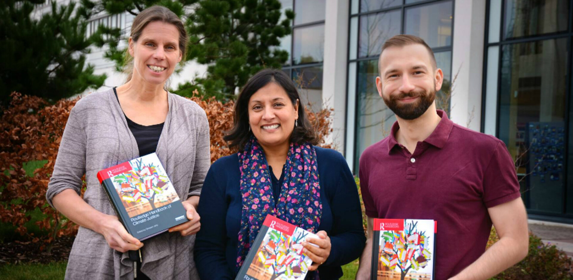 Dr Karin Helwig, Professor Tahseen Jafry and Dr Michael Mikulewicz