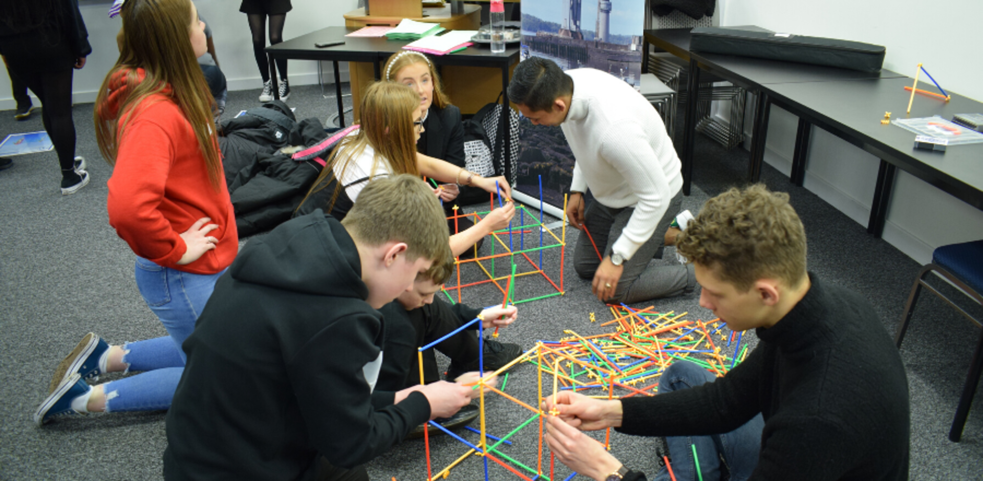 Pupils got to engage with subjects such as media, radiography, engineering and history