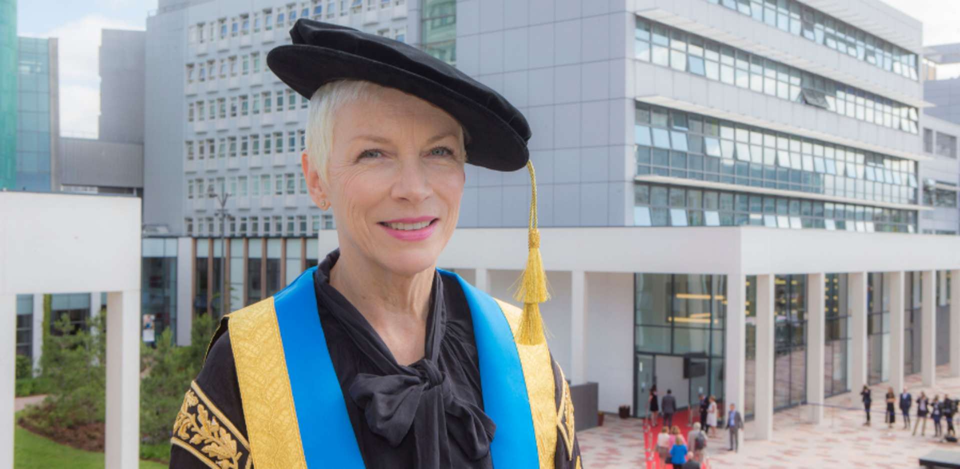 Glasgow Caledonian University Chancellor and Scottish singer-songwriter Dr Annie Lennox OBE