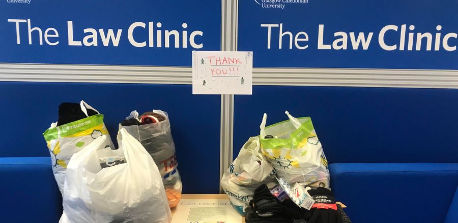 Law Clinic Charity Drive