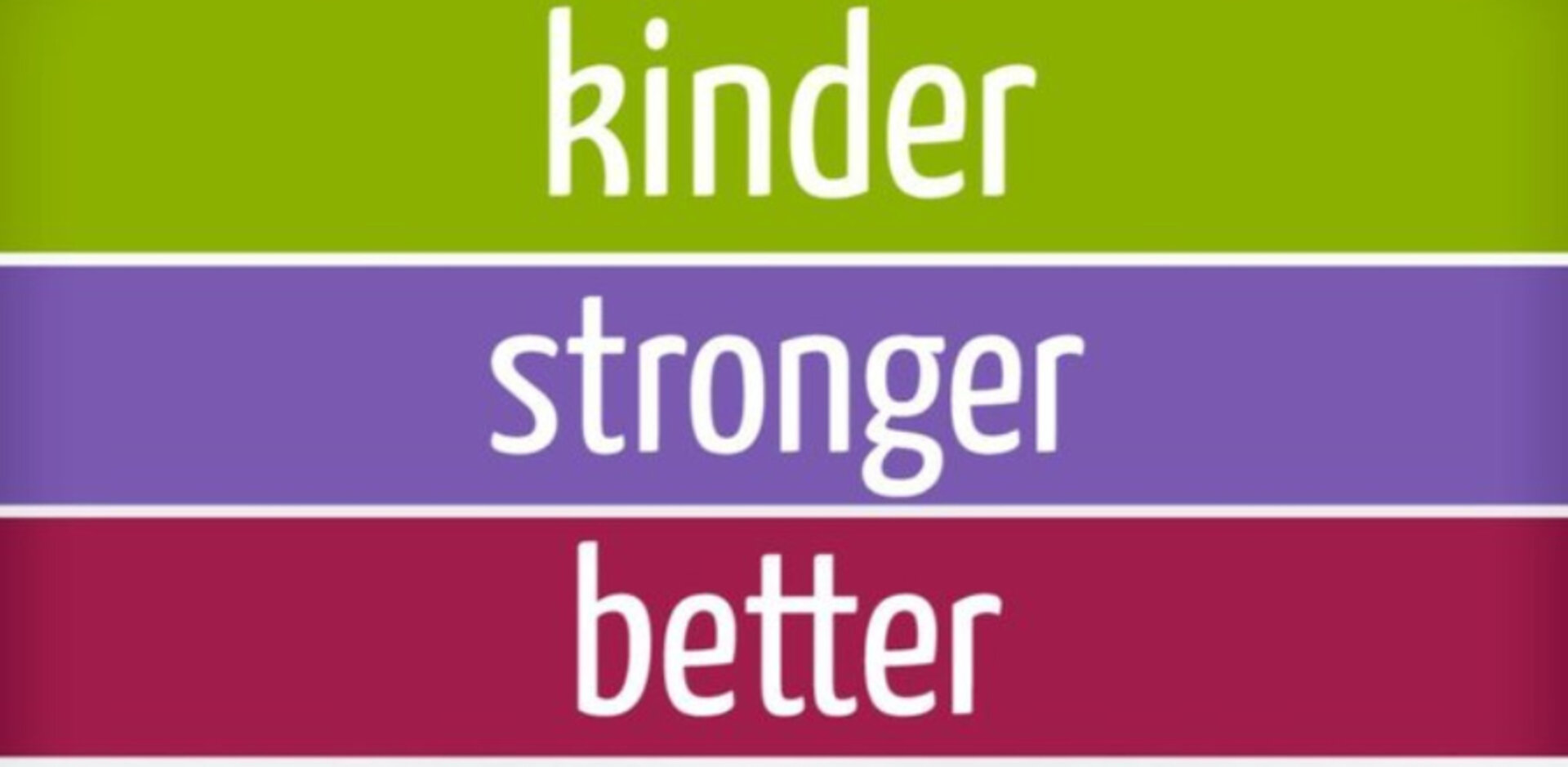 LGBTQ+ KinderStrongerBetter campaign