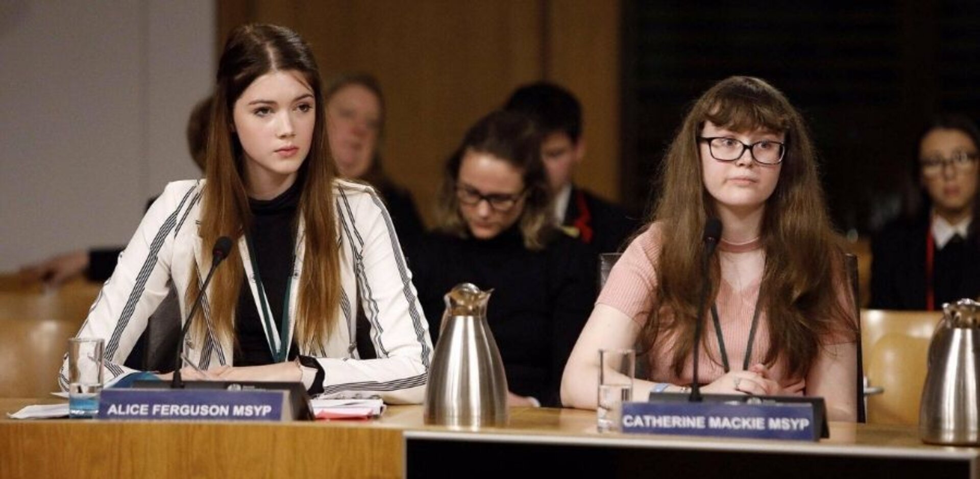 (Pictured Left to Right) MYSP Alice Ferguson & MYSP Catherine Jean Mackie