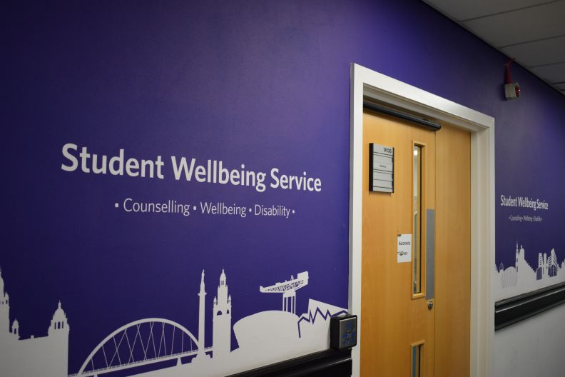 Student Wellbeing Service Entrance