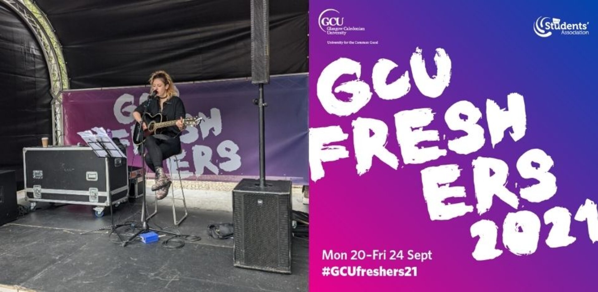 Zennor performed in September, as GCU welcomed new students on campus