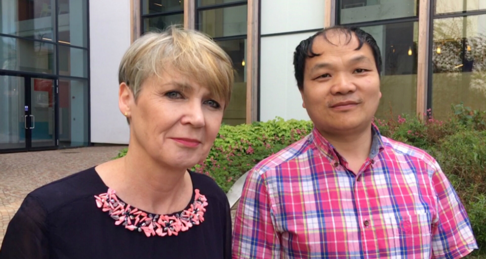 Professor Ann Graham and Dr Xinhua Shu