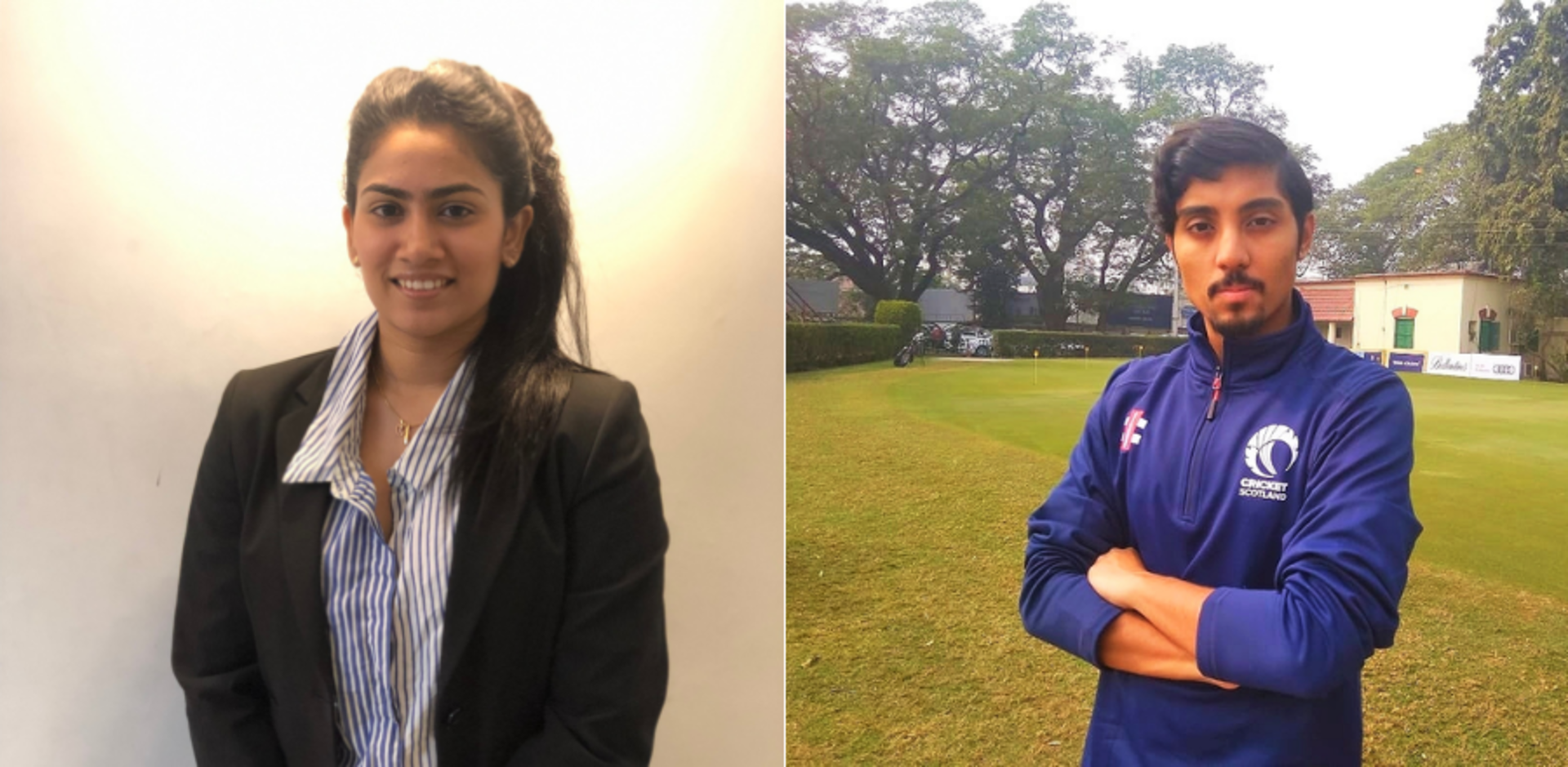 GCU's DPsych Sport and Exercise Psychology doctoral students Sanika Divekar and Sahen Gupta