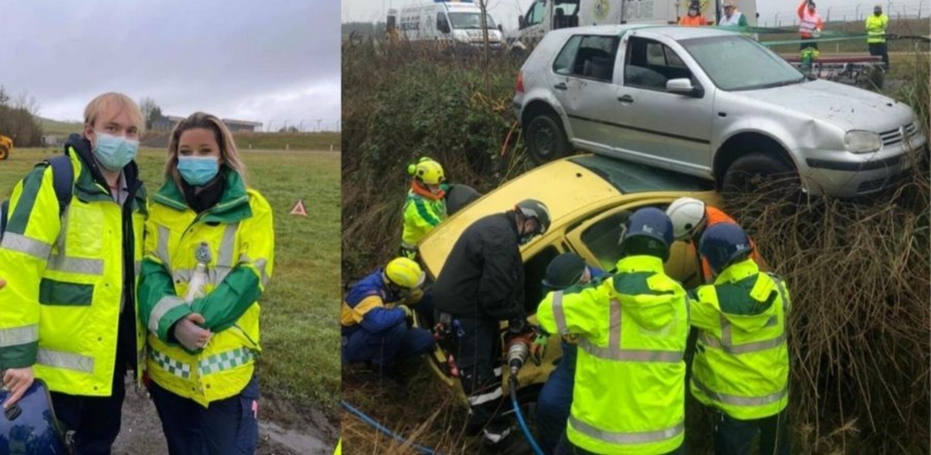 The Paramedic Science students grasped the opportunity to finally experience a major incident