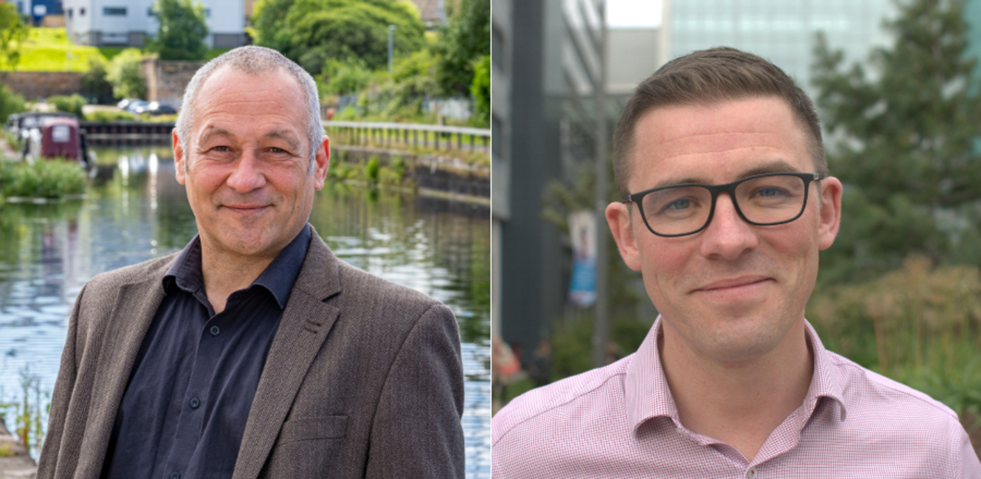 SHLS Professor of Health Behaviour Dynamics Sebastien Chastin and Professor Gordon Morison, SCEBE Head of Department for Computing, are leading the GCU team.