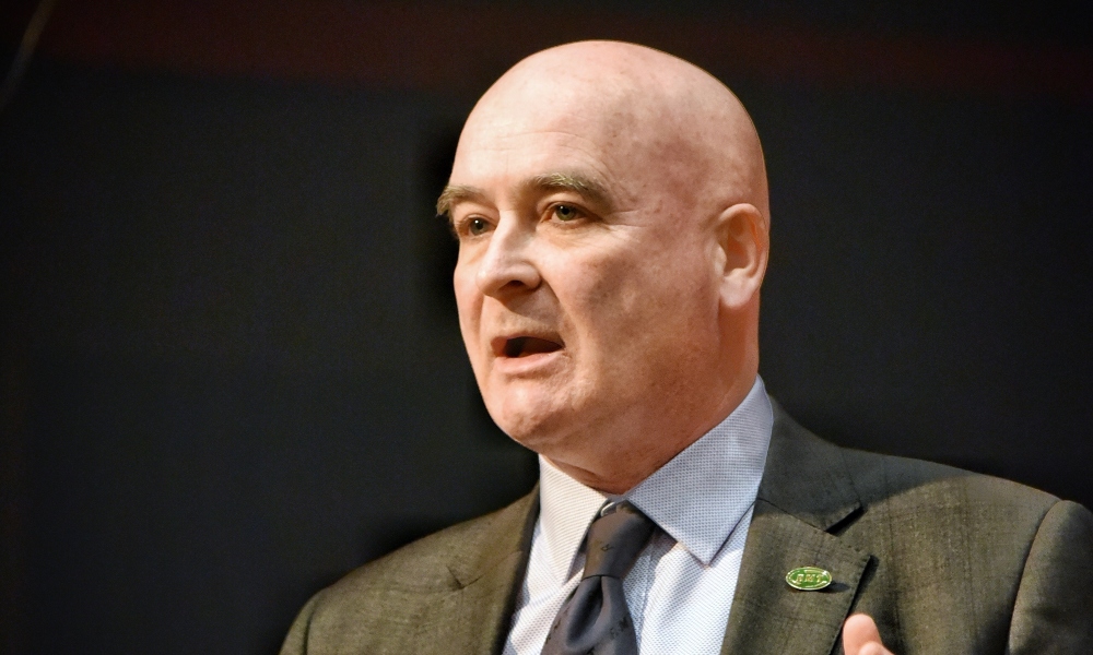 RMT leader Mick Lynch