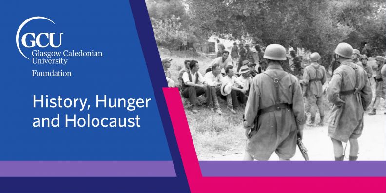 History Hunger Holocaust event graphic