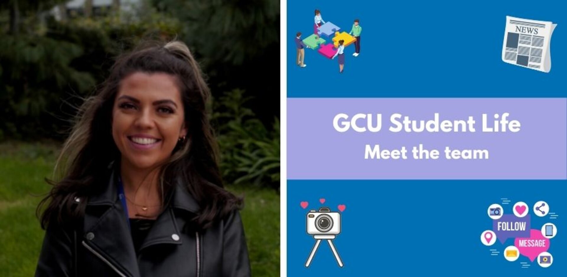 Rebecca studied BA (Hons) Media and Communications at GCU before joining the team