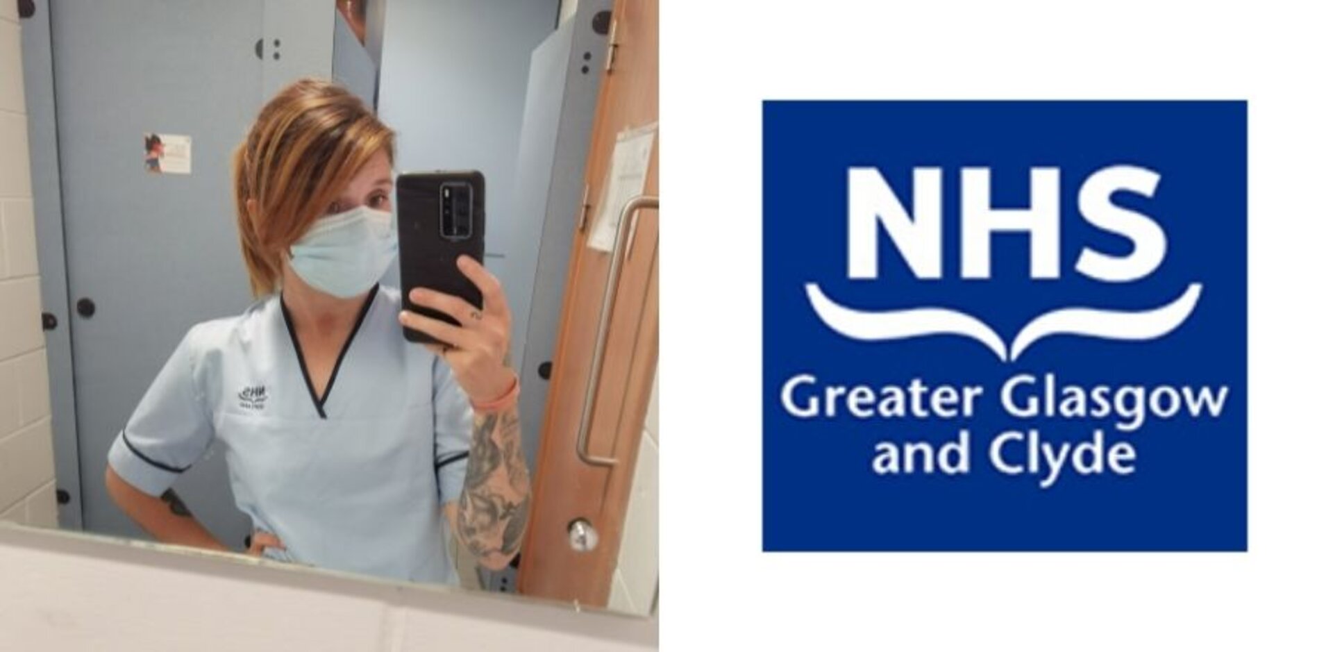 Fiona wanted to do her bit and took on 12 hour shifts with NHS Greater Glasgow and Clyde