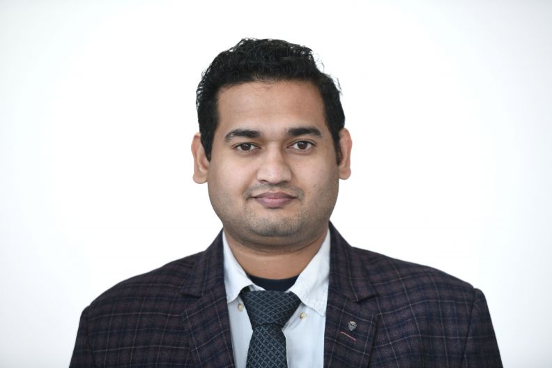 A profile picture of Amit Kumar Jain, a Lecturer in Mechanical Engineering at GCU.