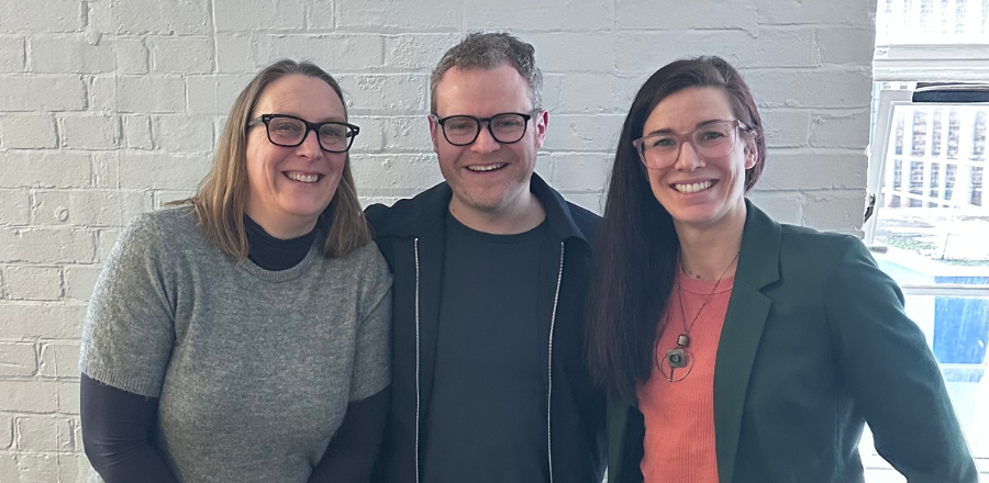 Prof Elizabeth Hughes, Dr Gearoid Brennan and Dr Lisa Schölin.